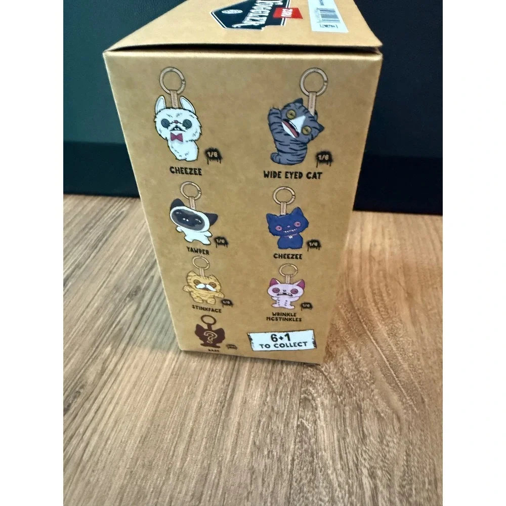 Zuru Fuggler Alley Cats Plush Bag Charm Mystery Blind Box Keyring New Sealed
